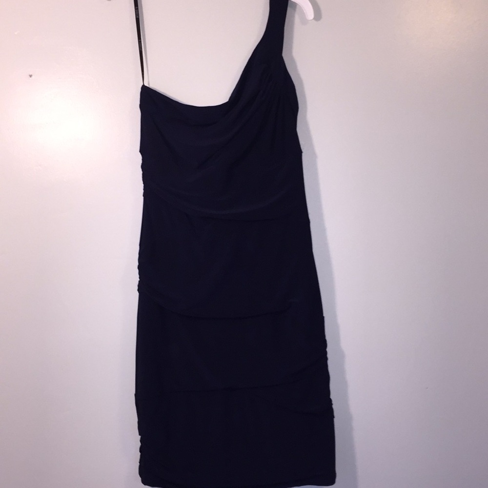 navy blue dress